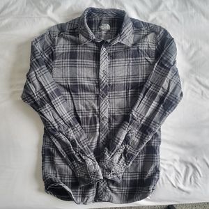 Men's North Face flannel size small